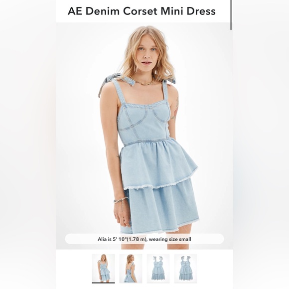 white christmas dresses Corset Cowgirl Denim Dress